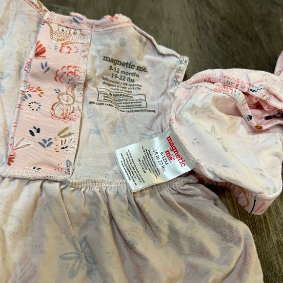 Magnetic me dress and matching bloomers size 9-12M - Picture 8 of 8